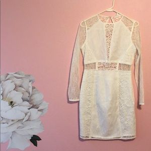 Gorgeous NASTY GAL white dress